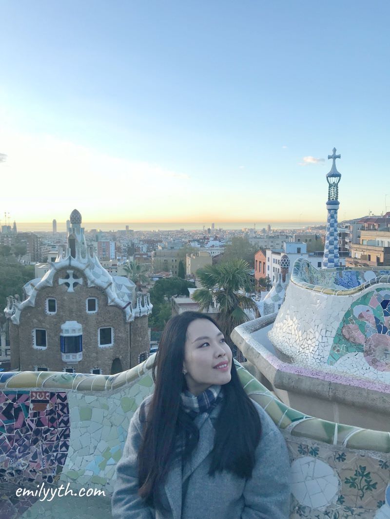 2022 西班牙巴賽隆納 奎爾公園 Park Güell 交通、門票、參觀路徑詳細介紹，整個城市都是高第的伸展台。