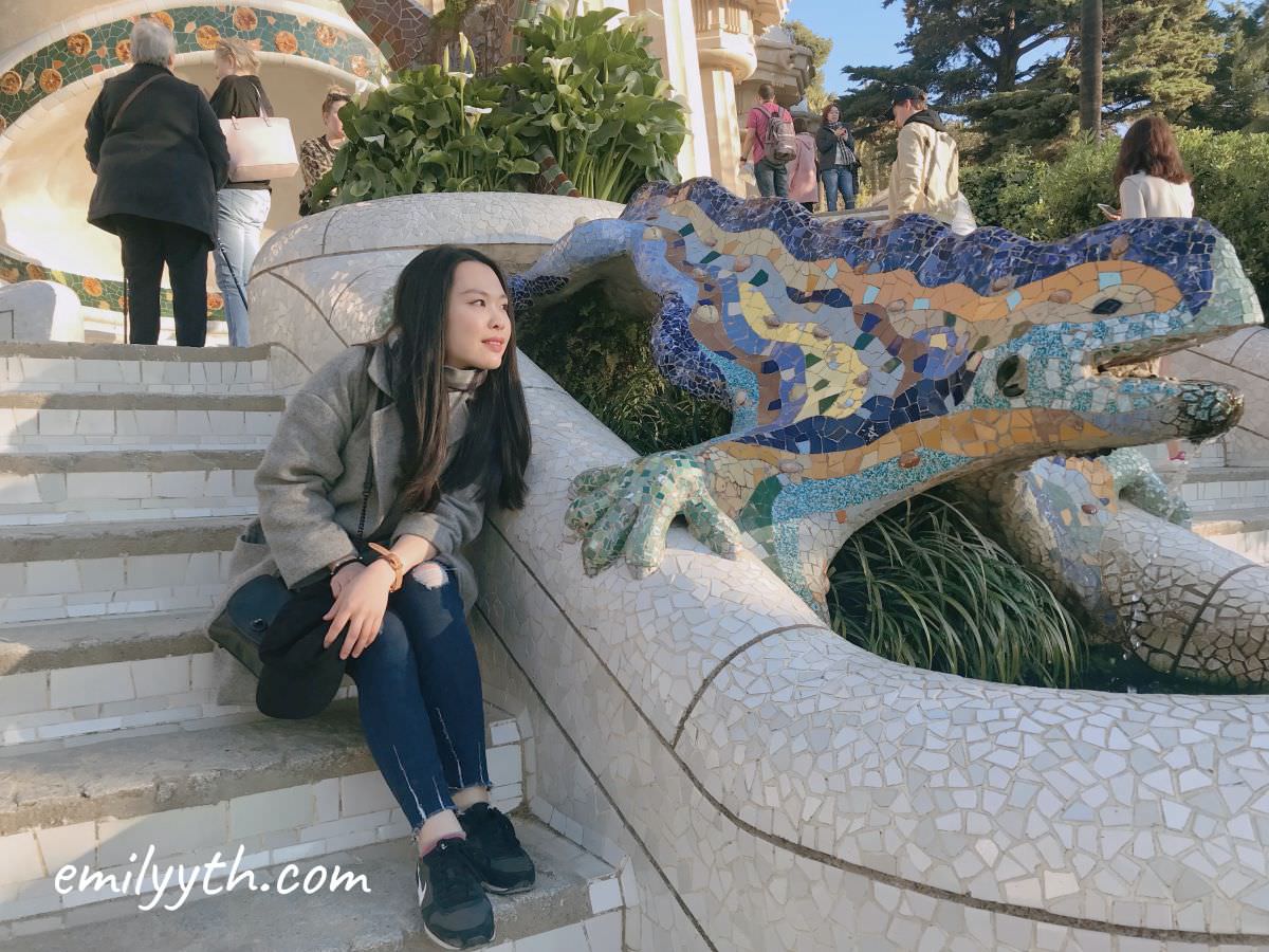 2022 西班牙巴賽隆納 奎爾公園 Park Güell 交通、門票、參觀路徑詳細介紹，整個城市都是高第的伸展台。