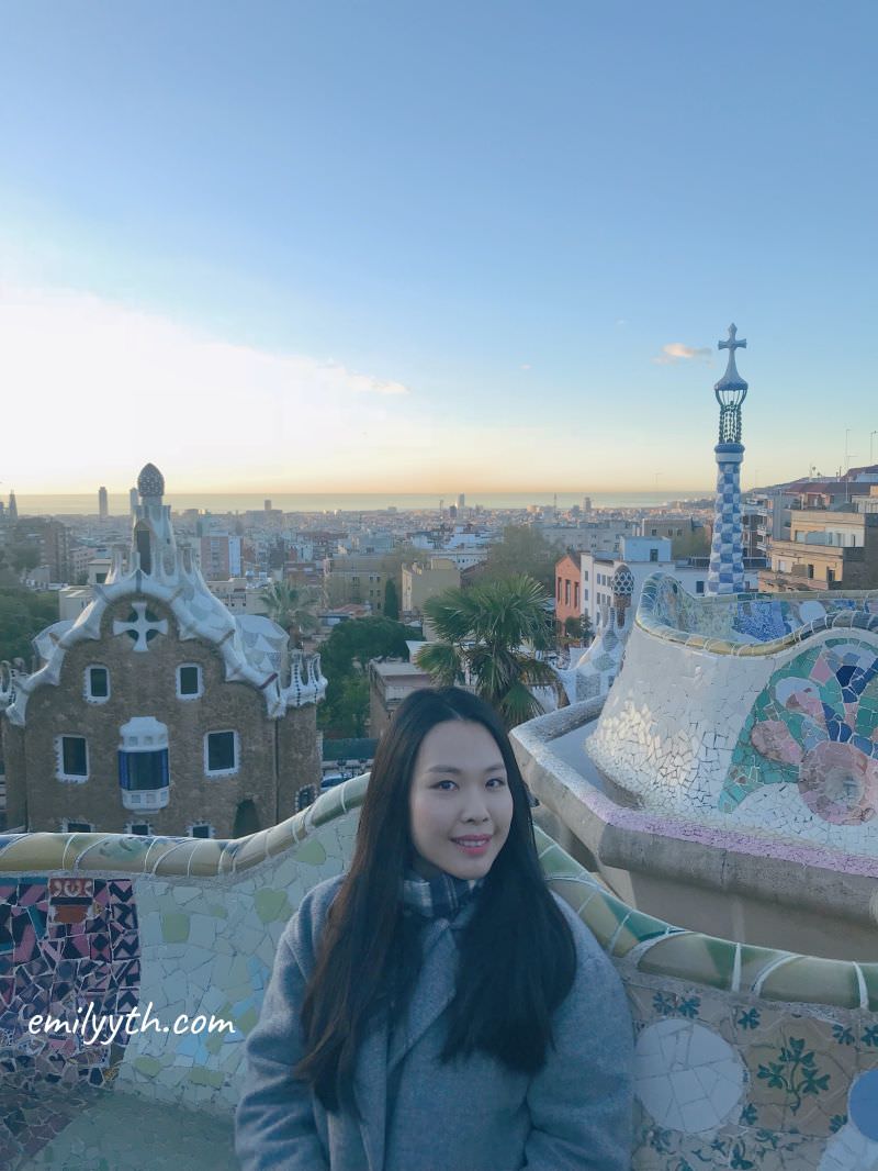 2022 西班牙巴賽隆納 奎爾公園 Park Güell 交通、門票、參觀路徑詳細介紹，整個城市都是高第的伸展台。