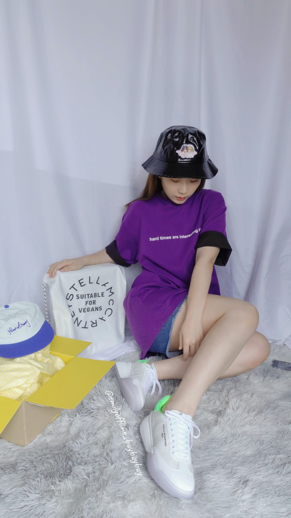 Stella McCartney球鞋開箱～巨美、巨好穿！還送品牌束口後背包！原價5折入手！
