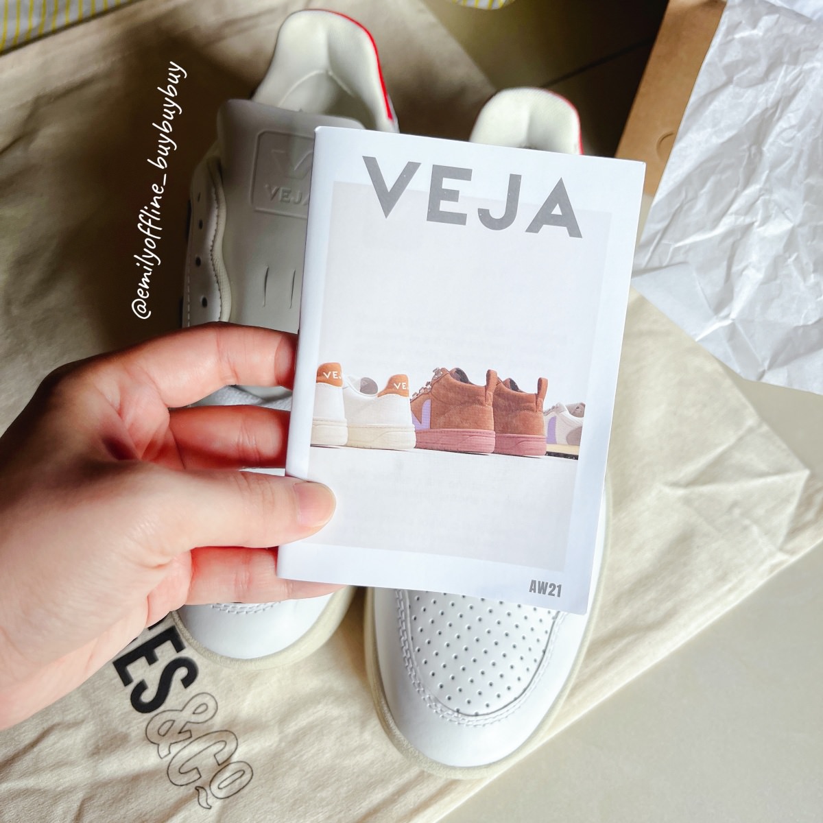 法國Veja Sneakers V-10小白鞋開箱介紹!尺寸怎麼挑選?哪裡買?小心不要買到假貨。 - 第15張圖 法國Veja Sneakers V-10小白鞋開箱介紹!尺寸怎麼挑選?哪裡買?小心不要買到假貨。