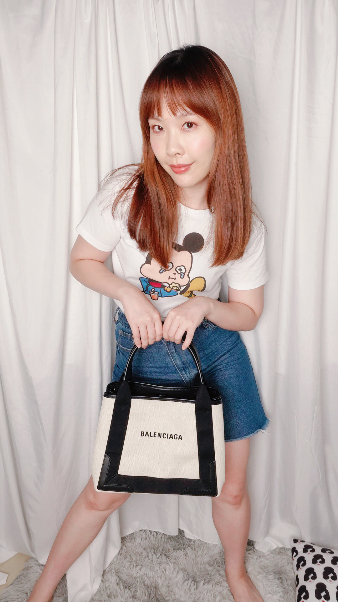 Balenciaga Navy帆布包S號開箱！巴黎世家Navy Cabas Tote 托特包默默賣了好幾年！巴黎世家托特包價格？尺寸比較？又抓到詐騙假官網了！