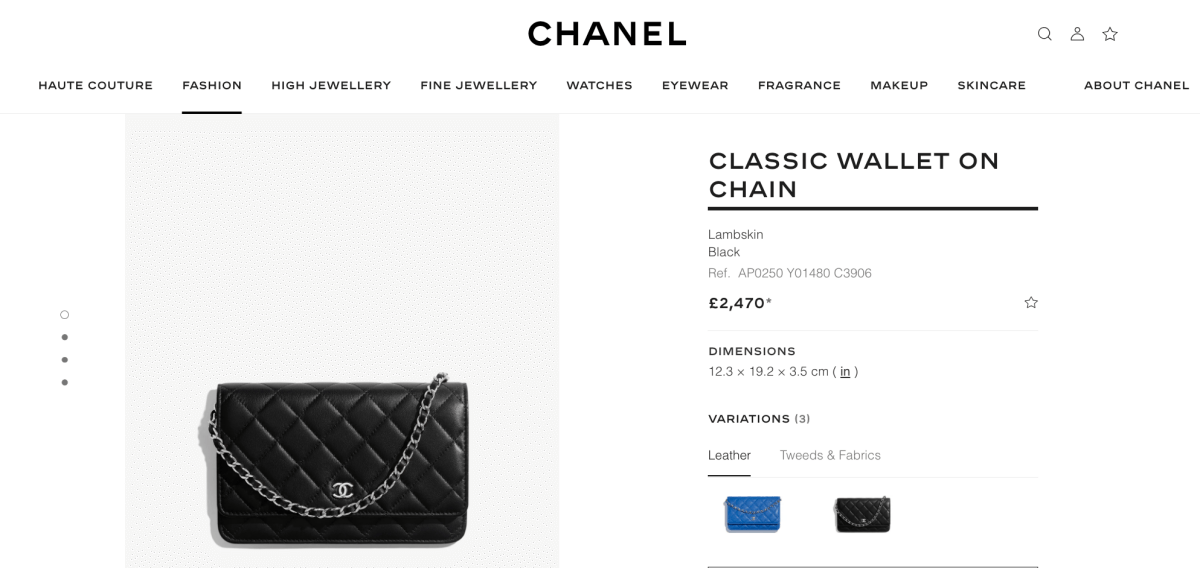 CHANEL經典WOC開箱！2022香奈兒鏈子長夾分享！台灣、英國、法國分別售價？最新防偽晶片是什麼？讓我來說給你聽～