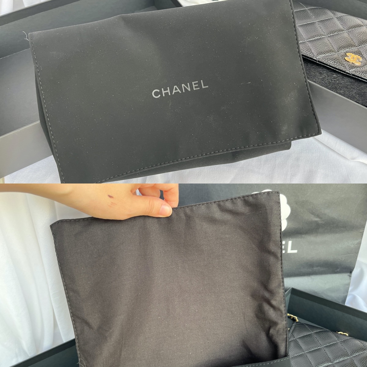 CHANEL經典WOC開箱！2022香奈兒鏈子長夾分享！台灣、英國、法國分別售價？最新防偽晶片是什麼？讓我來說給你聽～