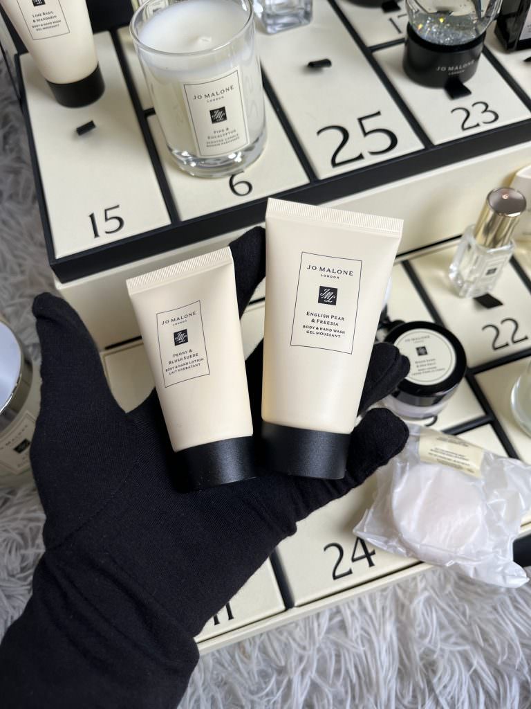 專櫃 71折！Jo Malone London 2022 歡樂雪花聖誕倒數月曆開箱！英國購物網站 Selfridges 戰利品分享❤️