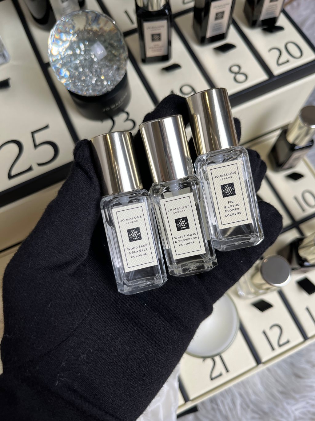 專櫃 71折！Jo Malone London 2022 歡樂雪花聖誕倒數月曆開箱！英國購物網站 Selfridges 戰利品分享❤️