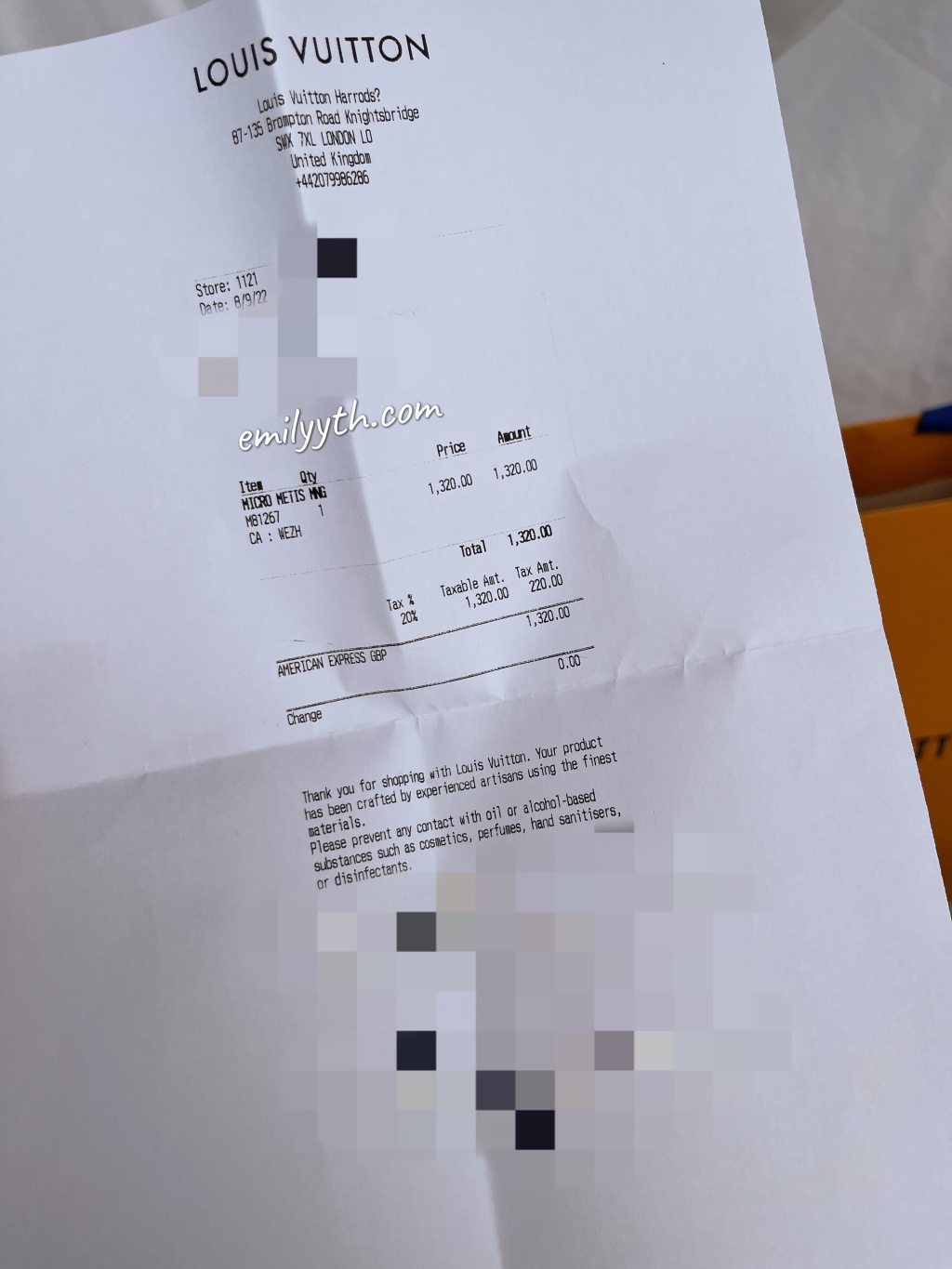 LV Micro Métis 迷你郵差包開箱！英國百貨專櫃價 84折入手？Louis Vuitton 郵差包其實有三款？
