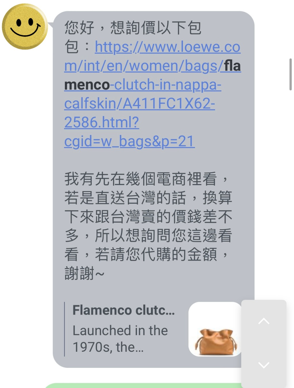 Loewe Flamenco 雲朵手拿包開箱『日本買現省1萬8、義大利買激省2萬』時髦低調的可愛束口袋包！