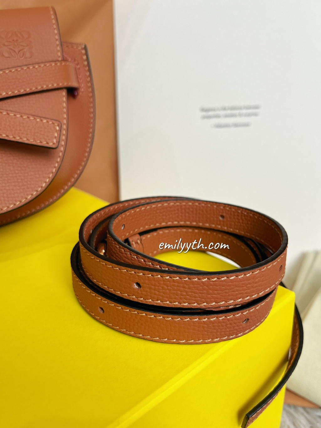 Loewe Mini Gate『1年漲1萬、日本買現省1萬7』2023 最新 Loewe Gate Mini 焦糖棕開箱！