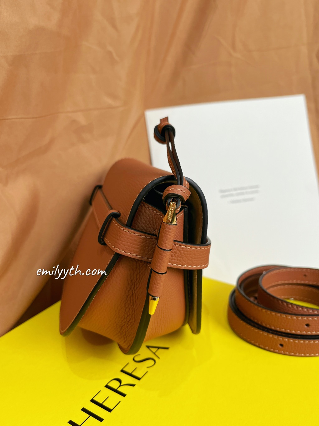 Loewe Mini Gate『1年漲1萬、日本買現省1萬7』2023 最新 Loewe Gate Mini 焦糖棕開箱！