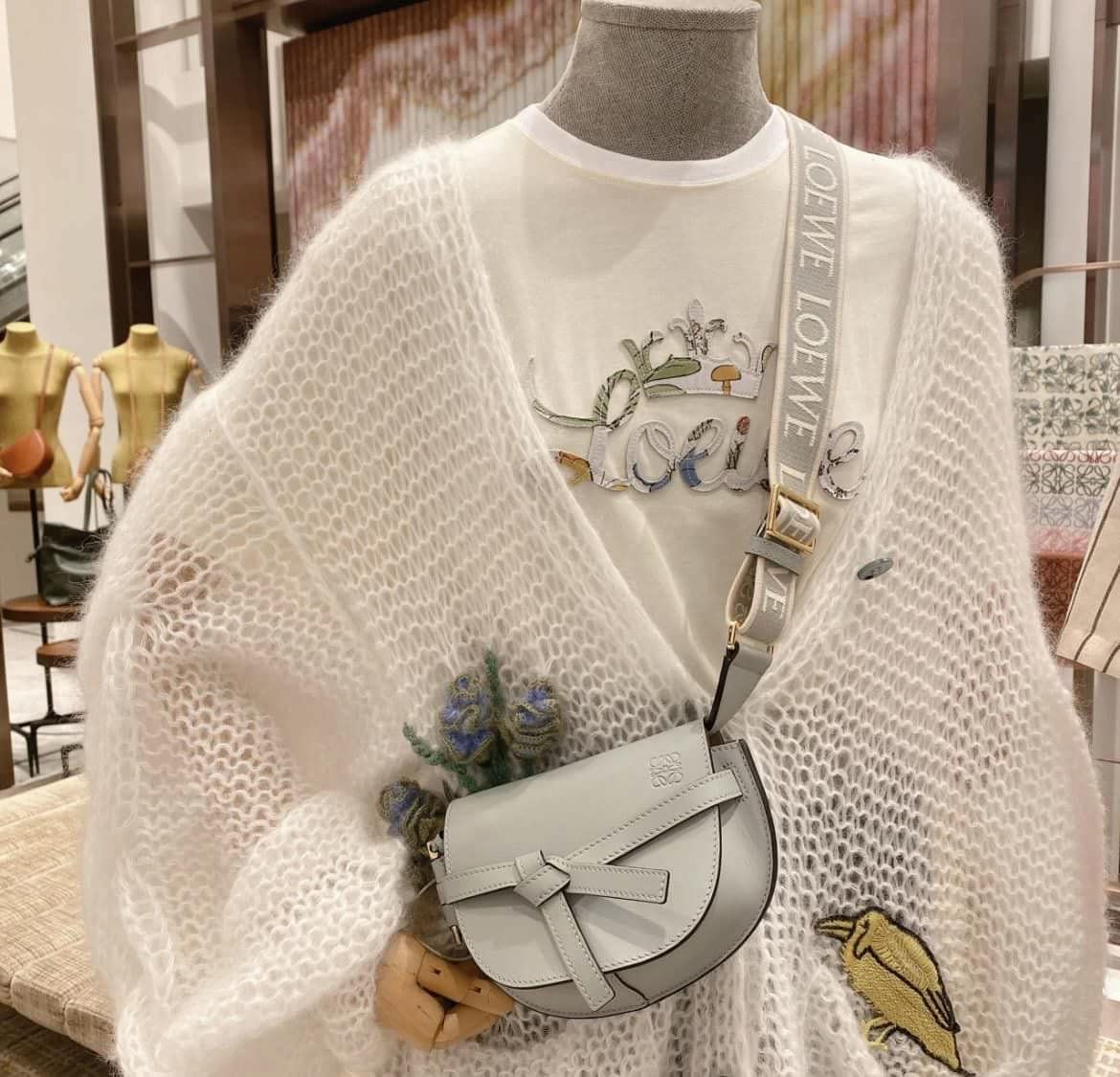 Loewe Mini Gate『1年漲1萬、日本買現省1萬7』2023 最新 Loewe Gate Mini 焦糖棕開箱！