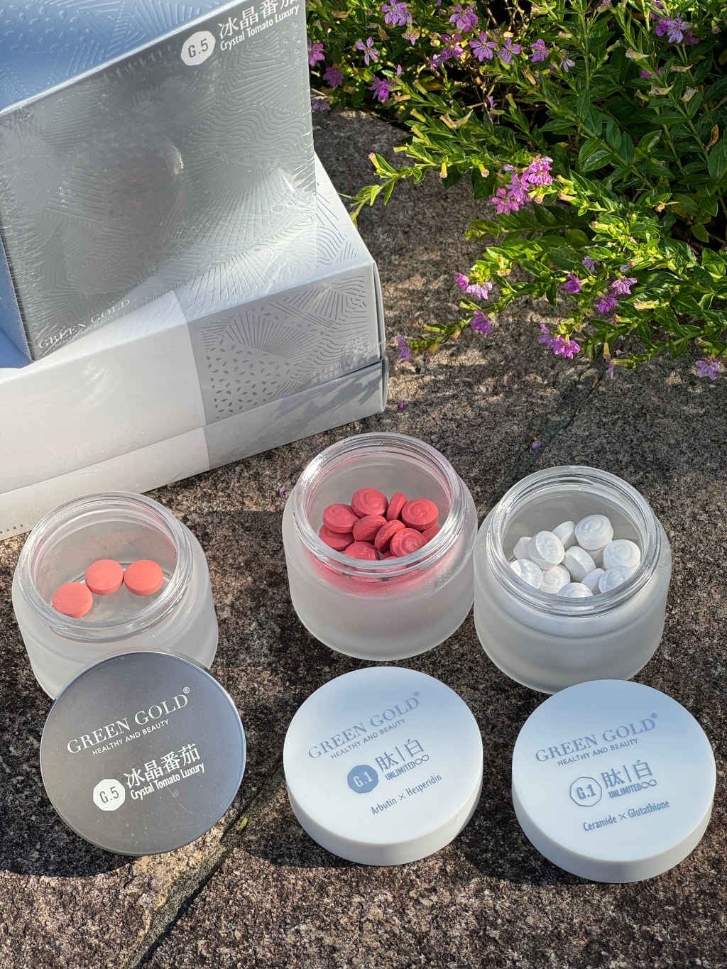Greengold 美膚三寶兩年半全記錄,綠金肽白、冰晶番茄有效嗎?怎麼吃最有效?怎麼買最划算?(折扣碼:emily123) - 第2張圖 Greengold 美膚三寶兩年半全記錄,綠金肽白、冰晶番茄有效嗎?怎麼吃最有效?怎麼買最划算?(折扣碼:emily123)