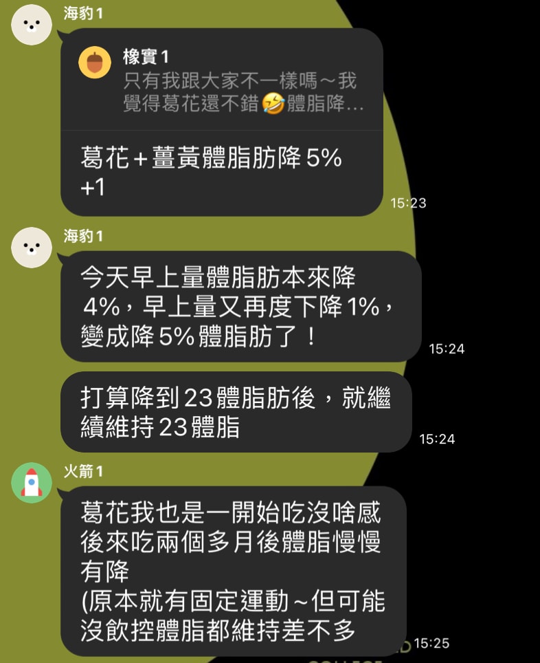 分享一個半月體脂減了3.5%的快樂！葛花纖錠快速鏟油？薑黃燃燒代謝？如何快速瘦身？GREENGOLD 葛花纖評價。