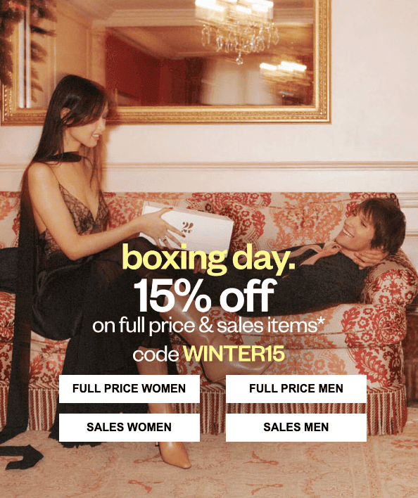 24S BOXING DAY聖誕優惠額外 85 折！特價品折上折超划算（12/31結束）
