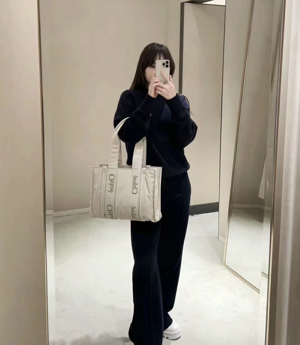 法國電商24S正價品快閃滿額76折！CHLOÉ  Woody 托特包全系列都打折（2/25 7:59AM結束）