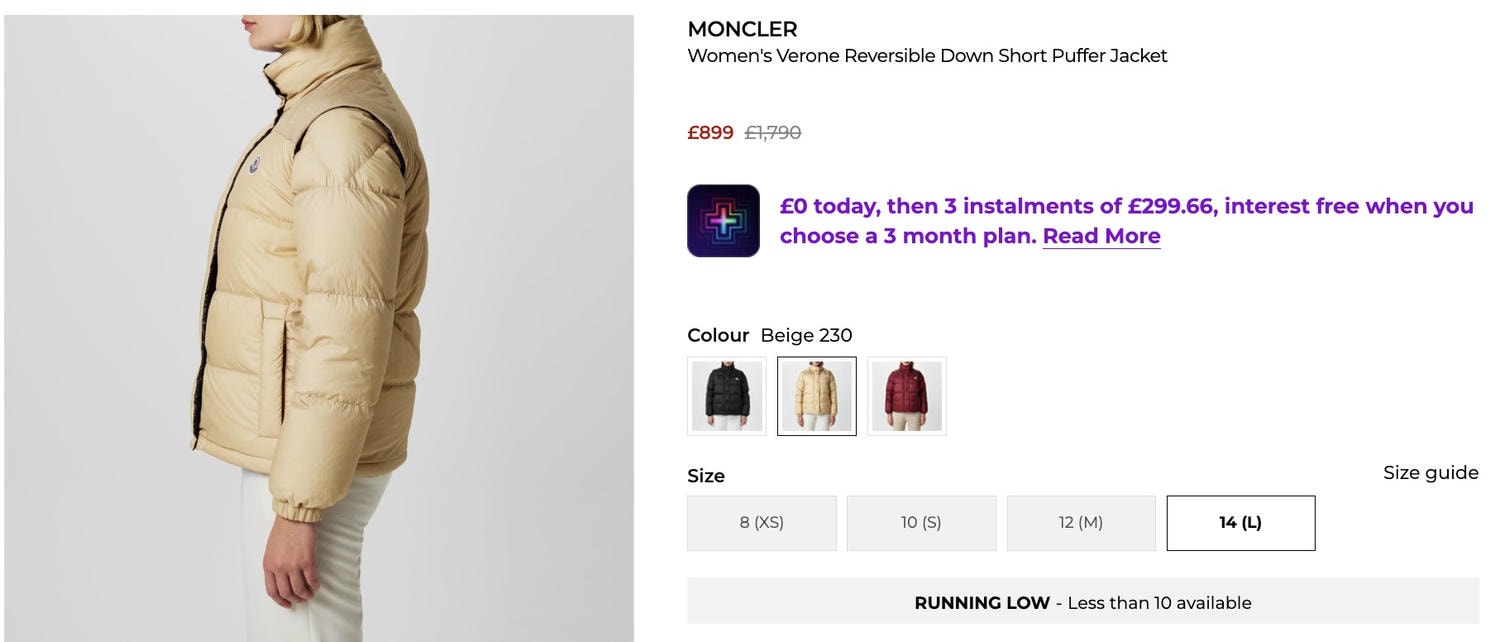 閃購狂歡！英國精品電商 Flannels 換季閃購3折起