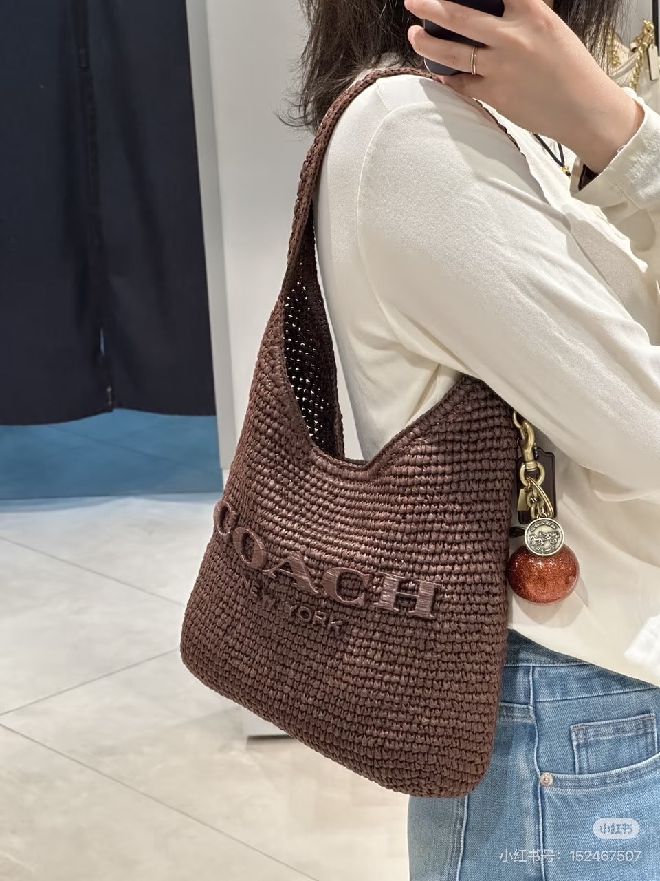 Coach Brooklyn 爆款草編包 28/34/39 現貨+好價寄台灣! - 第9張圖 Coach Brooklyn 爆款草編包 28/34/39 現貨+好價寄台灣!