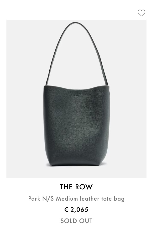 The Row 現貨大集合！