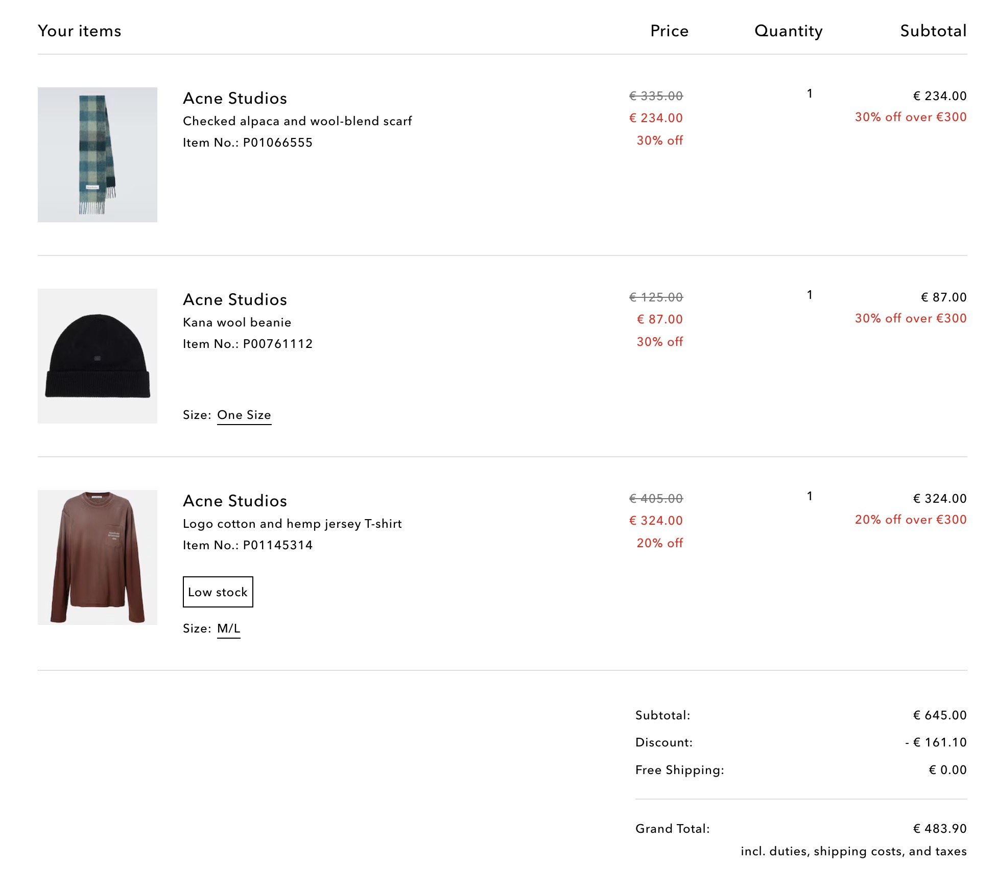 Mytheresa 折扣升級!滿額折上7折 - 第10張圖 Mytheresa 折扣升級!滿額折上7折